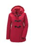 GOLDNER Kurzgröße:  Dufflecoat-Jacke in mohnrot