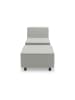 58 aufm Kessel GARTENLOUNGE Set 1 Brandie 146x77x176 mit Outdoorbezug in silber