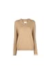 Maison Margiela Braun Kaschmir Sweatshirt
