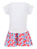 Disney Minnie Mouse 2tlg. Outfit: Sommer-Set T-Shirt und Rock in Weiß