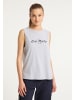 DreiMaster Vintage Damen Top in Hellgrau Melange
