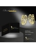 GoldDream Ohrringe Gold 333 Gelbgold - 8 Karat Stripes Creolen