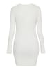 NAEMI Kleid in Wollweiss