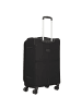 D&N Travel Line 9504 4 Rollen Trolley M 67 cm mit Dehnfalte in black