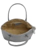 Cluty Handtasche echt Leder in grau