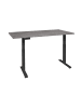 58 aufm Kessel SCHREIBTISCH höhenverstellbar elektrisch Editha 140x70 schwarz/graphit