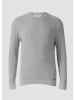 s.Oliver Strickpullover in 94W0_grau meliert
