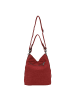 Fritzi aus Preußen Bitzi01 Suede Jacky Schultertasche 34 cm in ruby red