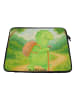 Mr. & Mrs. Panda Laptop Tasche Schildkröte Wanderer Design ohne ... in Weiß