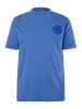 JP1880 Kurzarm T-Shirt in jeans blau
