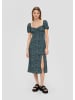 QS Kleid in 67A3_petrol