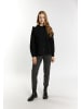 DreiMaster Vintage Damen Bluse in Schwarz