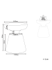 Beliani Beistelltisch MINCIO in Grün - (W) 45 x (H) 52 x (L) 45 cm