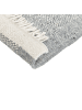 Beliani Kurzflor TATLISU in Grau/Weiß - (W) 80 x (H) 1 x (L) 150 cm