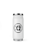 YEAZ AUDACE Isolier-Trinkflasche in schwarz