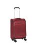 D&N Travel Line 9504 - 4-Rollen-Kabinentrolley S 55 cm (dark red) in dark red