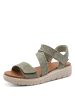 Tamaris Sandalette in grün