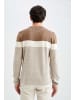 DeFacto Strickpullover SLIM FIT in Kamel