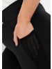 sheego Sporthose in schwarz