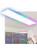 ZMH LED Deckenleuchte in weiß 36W Dimmbar RGB Flach Deckenpanel L 120cm