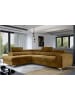 MF Design Lauryn Recamiere Links in Senfgelb -  (L) 205 x (B) 278 x (H) 92 cm