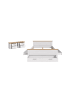 ebuy24 Schlafzimmer-Set Verona (3-teilig) Lärche 301 x 209 cm