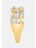 Diamant Exquis Ring aus 375 Gelbgold mit Diamant