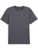 Puma T-Shirt "Tad EssentiaLongsleeve Solid Cat Tee (LC small Cat)" in Grau