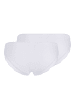 Skiny Slip 2er Pack in Weiß