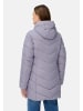 Camel Active Wattierte Jacke mit abnehmbarer Kapuze in Lila