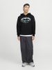 Jack & Jones Kapuzenpullover in Black Ink