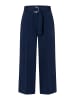 More & More verkürzte, weite Hose, "Culotte" in dark blue