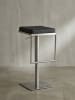 KADIMA DESIGN Barhocker Kunstleder Edelstahl Design Barstuhl Modern,