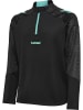 Hummel Halbreißverschluss Jacke Hmlblaze Kinder in BLACK/POOL BLUE