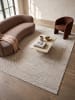 KADIMA DESIGN Outdoor-Teppich Geometrisch pflegeleicht Balkon Terrasse Outdoor in Beige