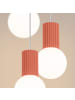 Nice Lamps Pendelleuchte ORBITAL 3 pink H 125 cm