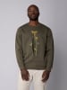 wat? Apparel Sweatshirt Forelle in Khaki