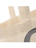 Mr. & Mrs. Panda Shopping Tasche Trombone Durchzieher mit Spruch in Creme