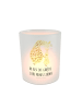 Mr. & Mrs. Panda Outdoor Windlicht Giraffe Kind mit Spruch in Transparent