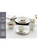 Ritzenhoff & Breker 6er Set Kaffeeuntertassen Levi ø 15,5 cm in Weiß