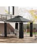 Outsunny Pavillon 300L x 300B x 288H cm Dunkelgrau