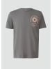 s.Oliver T-Shirt in 94D2_grau meliert