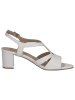 Caprice Sandalette in WHITE NAPPA
