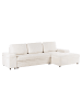 Beliani 3-Sitzer Sofa HRISEY in Weiß/Schwarz - (W) 293 x (H) 90 x (L) 161 cm