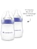 Lansinoh 9-tlg. PP-Flaschen-Set mit NaturalWave® in lila