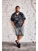 Men Plus Bermuda in grey denim