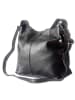 Florence Florence Schultertasche, Shopper Leder schwarz ca. 34cm breit