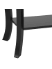 Beliani Konsolentisch HARTFORD in Schwarz - (W) 100 x (H) 80 x (L) 30 cm