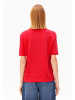 armedangels T-Shirt Iconic A Tarjaa in rot weiß