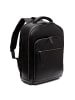 The Chesterfield Brand Maggiore Daypack Leder 40 cm Laptopfach black